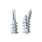 100 Lb Plastic Hollow Wall Anchors Easy Screw In Gyprock