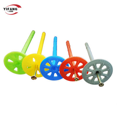 স্ক্রু ফাস্টেনার সহ ওয়াল বোল্ট 55 মিমি প্লাস্টিক নিরোধক অ্যাঙ্কর