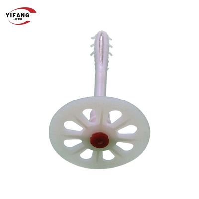 পলিস্টাইরিন বোর্ডের জন্য ফাস্টেনার 6.0 সেমি প্লাস্টিক নিরোধক অ্যাঙ্কর