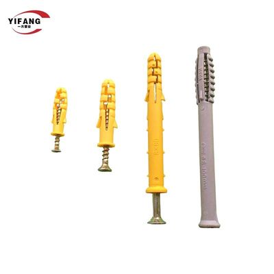 নিরোধক 52 মিমি 57 মিমি প্লাস্টিক সম্প্রসারণ অ্যাঙ্কর ডোয়েল পেরেক