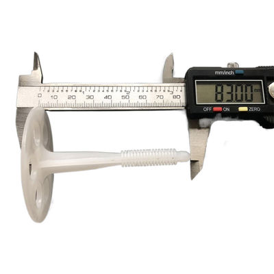 ইট 100 মিমি দৈর্ঘ্য এইচডিপিই প্লাস্টিক নিরোধক অ্যাঙ্কর, প্লাস্টি গ্রিপ রাজমিস্ত্রি ফাস্টেনার