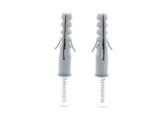 10*50mm প্লাস্টিক ওয়াল প্লাগ অ্যাঙ্কর প্রসারিত ওয়াল প্লাগ কাস্টমাইজযোগ্য