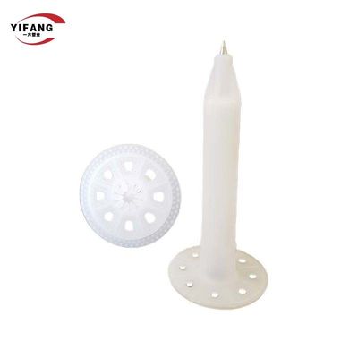 প্লাস্টিক শুটিং পেরেক 250mm HDPE প্রাচীর নিরোধক অ্যাঙ্কর