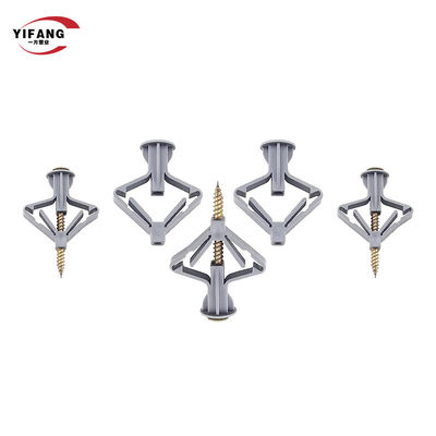 ফ্যাক্টরি সরাসরি বিক্রি করছে PE প্লাস্টিক প্রজাপতি ওয়াল অ্যাঙ্কর এক্সপ্যান্ড প্লাগ