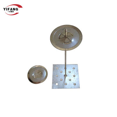 গ্যালভানাইজড আয়রন ইনসুলেশন 25*25 Rockwool ফিক্সিং পিন