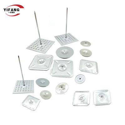 ইস্পাত স্ব Ansi নিরোধক পিন আঠালো নিরোধক সিস্টেমের জন্য Rockwool ফিক্সিং