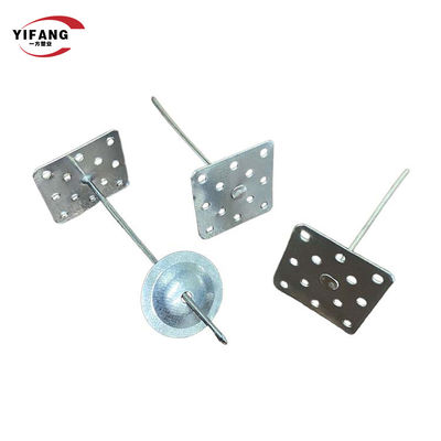 Hvac অংশ 50mm স্ব আঠালো অন্তরণ হ্যাঙ্গার অ্যালুমিনিয়াম