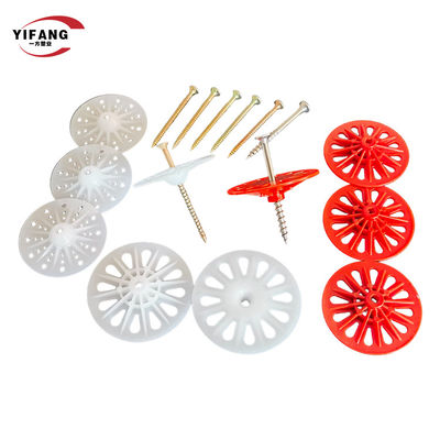 ইপিএস এবং এক্সপিএস আইসোলেশন প্যানেলের জন্য 50 মিমি পলিপ্রোপিলিন ওয়াশার